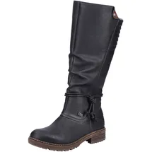 Rieker Weitschaftstiefel in schwarz, | Gr.: 42