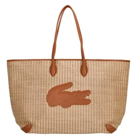 Lacoste Shopping Bag Shopper 15" 42 cm Natural Tan/Braun