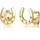 ELLI PREMIUM Ohrstecker Hufeisen Gelbgold 585 onesize