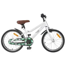 vidaXL Kinderfahrrad 18 Zoll weiß