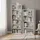 Relaxdays Bücherregal 60 x 178,5 x 24 cm Weiß
