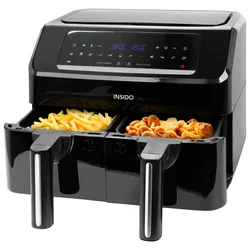Heißluftfritteuse Juta in Schwarz max. 2400 Watt