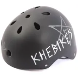 KHE KHEbikes BMX Helm PRO matt schwarz Größe S 48-54cm
