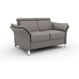 sit&more 2-Sitzer SIT & MORE "Vincenzo", grau (steelgrau), B:156cm H:84cm T:93cm, Sofas