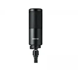 Shure SM4-K Mikrofon mit Swivel Mount - Schwarz