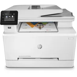 HP Color LaserJet Pro MFP M283fdw - All-in-One Drucker Drucken, Kopieren, Scannen, Faxen, Laserdrucker Farbe