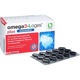 Dr. Loges Omega 3-Loges plus Astaxanthin Kapseln 120 St.