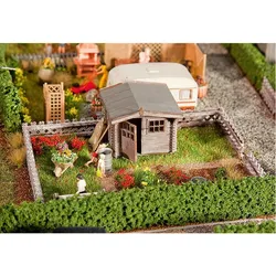 Faller 180492 - H0 -Schrebergarten mit kleinem Gartenhäuschen
