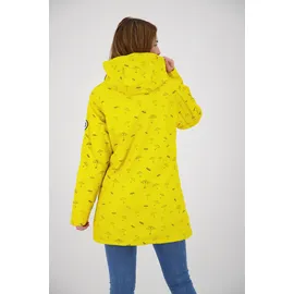 ankerglut Regenjacke "Friesennerz HALIFAX UMBRELLA", Damen, Gr. 50 (XL), gelb, Obermaterial: 100% Polyurethan; Futter: 100% Polyester, figurumspielend, gerader Abschluss mit Druckknopf, Jacken Regenjacke, auch in Großen Größen erhältlich