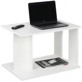 Ricoo Couchtisch WM093-WM Weiß 60 x 40 x 44,5 cm