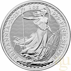 1 Unze Silbermünze Britannia 2025