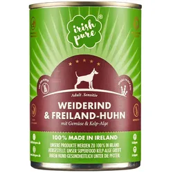Hunde Nassfutter Irisches Rind & Huhn mit Gemüse & Kelp-Alge Adult