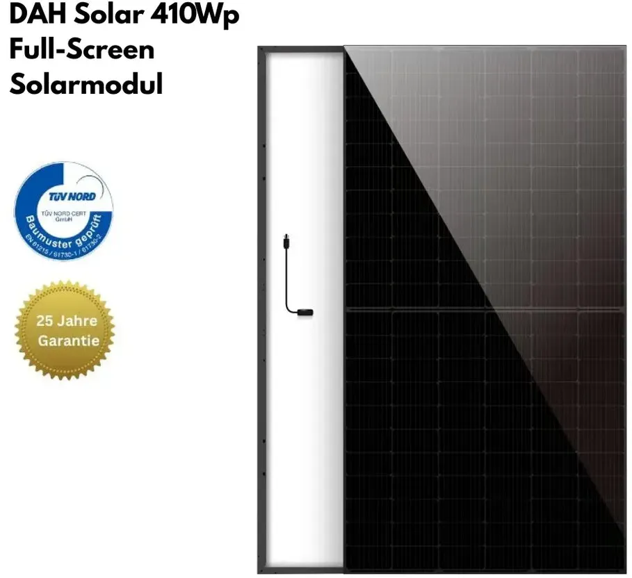 DAH Solar 410Wp Full-Screen Design Solarmodul (0% MwSt.*)