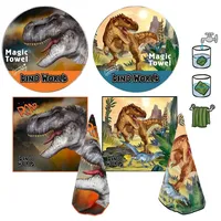DEPESCHE Dino World Magisches Handtuch