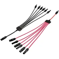 TRU Components Je 1x Verteiler Y Solarstecker Stecker auf