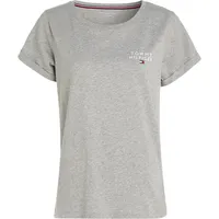 Tommy Hilfiger Uw0uw04525 Kurzarm-t-shirt - Light Grey Heather -