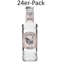 24er-Pack J.GASCO Indian Tonic Water,Erfrischungsgetränk Tonic Wasser,Glas 20cl
