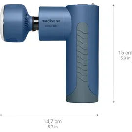 Medisana MG 600 Hot & Cold Massagepistole, Massagegun, Wärme und Kälte Funktion