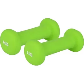V3Tec Neoprenhantel 2 x 0,5 kg grün