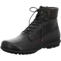 THINK! Herren KONG chromfrei gegerbte Lammfell Schneestiefel, 0020 SCHWARZ/Kombi, 44 EU - 44 EU