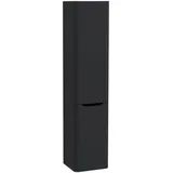Vitra Integra Round Hochschrank 40 x 37 x 180 cm Graphit Glas/Metall/MDF