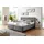Westfalia Schlafkomfort Boxspringbett, grau (feinstrukturstoff grau), Liegefläche B/L: 180cm x 200cm, H3, 7-Zonen-Kaltschaummatratze, Bezug Unterbox und Kopfteil: Feinstrukturstoff (77% Polyester, 23% Viskose);Bezug Obermatratze 100% Polyester, waschbar bis 60C;Bezug Zierkissen