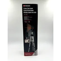 Parkside Kreuzlinienlaser PKLL 10 B3 mit Stativ, bis 10 m, Selbstnivellierend