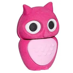 WESTCOTT Radiergummi für Bleistift Eule pink, 1 St.