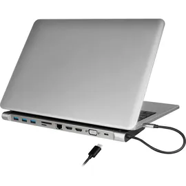 Logilink UA0373 Passend für Marke Universal USB-C® Power Delivery, integrierter Kartenleser