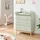 [en.casa] Wickelkommode Sarievn mit Wickelauflage 100x80x53 cm Mintgrün