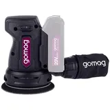 gomag GO-EXS125 20V inkl. 4 Schleifblätter, Staubbeutel & Adapter