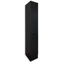 BASIC by Balculina Apothekerschrank Jazz 30er 30 x 211 x 57 cm Schwarz