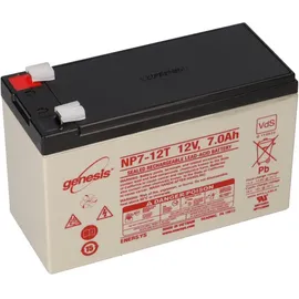 Hawker Genesis NP7-12T 12V 7Ah Faston 6,3mm AGM Blei Akku