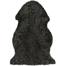 Heitmann-Felle Heitmann Felle Lammfell Curly", Anthrazit mit hellen spitzen), geschoren, Länge ca. 100 cm