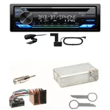 JVC KD-DB922BT Bluetooth DAB Einbauset für Mercedes SLK R170 W208 W210