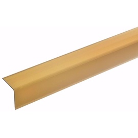 acerto acerto® Alu Treppenwinkel-Profil 100cm 32x30mm gold ungebohrt