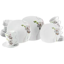 CreaTable Square Kombiservice 30-tlg. Orchidee weiß