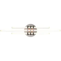Trio Reality LED Deckenleuchte Cinto 20W nickel warmweiß
