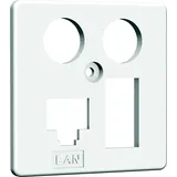 Homeway HW-ZP EK4 LAN/TAE Zentral. 50mm rws HAXHSE-G0401-C024