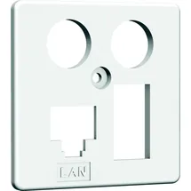 Homeway HW-ZP EK4 LAN/TAE Zentral. 50mm rws HAXHSE-G0401-C024
