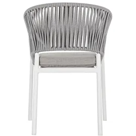 BIZZOTTO Florencia Gartenstuhl 57 x 57 x 80 cm grau 1 St.