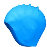 Badekappe für langes Haar,Pool-Silikon-Badekappe -Dehnbare Badekappen mit Ohrenschutz, wasserdichte Badekappe, um das Haar trocken zu halten, für Kinder und Erwachsene