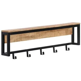 vidaXL Garderobenständer 87 x 10 x 27 cm Braun