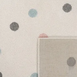 KADIMA DESIGN Kinderteppich Punkte Kinderzimmer in Mehrfarbig | Gr.: 120 x 160 cm