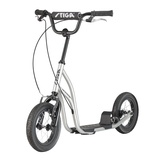 Stiga Air Scooter 12” Solid Tire silver black