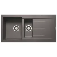 PYRAMIS Alazia 100 x 50 cm 1 1/2B 1D iron grey + Excenterbetätigung