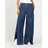 Gang Weite Jeans 94PAIGE WIDE mit eingesetztem Seitenstreifen blau 28