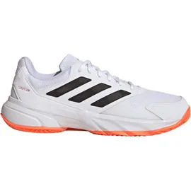 adidas Courtjam Control 3 Clay Tennisschuhe Herren JR1751 - cloud white/core black/lucid orange 42 2/3