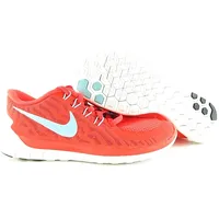 Nike Free Run 5.0 Bright Crimson Red Barefoot Running 724383 601 Us_6.5 Eur 37.5