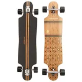 Apollo Longboard Nuku Hiva, Bambus Komplettboard, Twin-Tip Drop-Through Freeride Cruiser Board